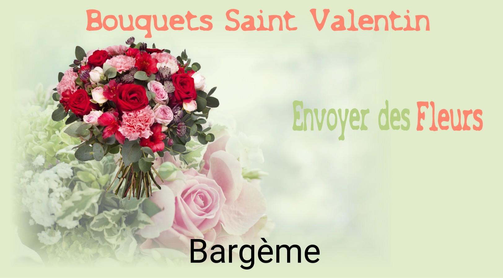Roses de Saint-Valentin livrées à Bargème